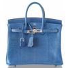 Hermès Birkin 25 Mykonos Niloticus Lizard PHW