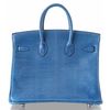 Hermès Birkin 25 Mykonos Niloticus Lizard PHW