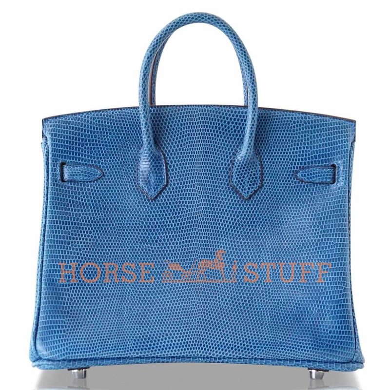 Hermès Birkin 25 Mykonos Niloticus Lizard PHW