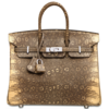 Hermès Birkin 25 Ombre ( Yellow ) Shiny Salvator Varanus Lizard PHW