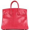 HERMÈS BIRKIN 25 Rose Extreme Shiny Niloticus Lizard PHW