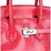 HERMÈS BIRKIN 25 Rose Extreme Shiny Niloticus Lizard PHW