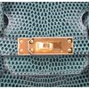 HERMÈS BIRKIN 25 Vert Cypress Shiny Niloticus Lizard GHW