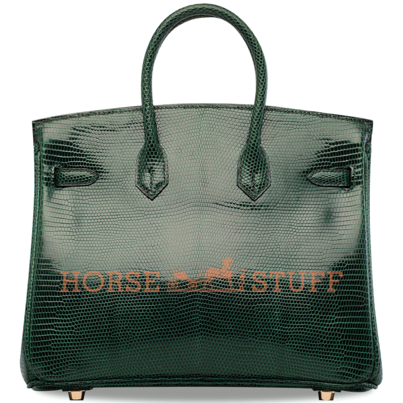 Hermès Birkin 25 Vert Fonce Shiny Niloticus Lizard GHW