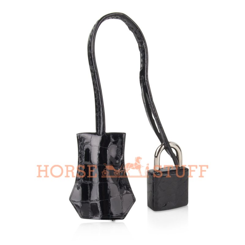 Hermès Birkin 25 Black Lisse Crocodile Niloticus PHW