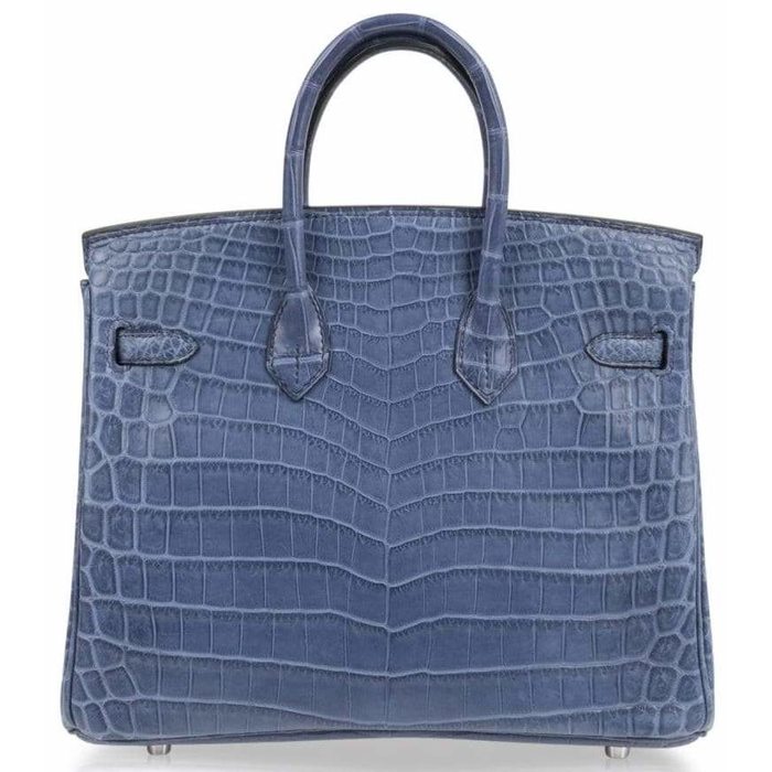 Hermes birkin crocodile cheap blue