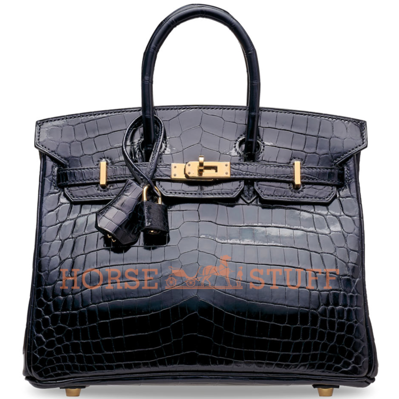 Hermès Birkin 25 Blue Marine Lisse Crocodile Niloticus GHW