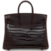 Hermès Birkin 25 Cocoan Lisse Crocodile Niloticus PHW