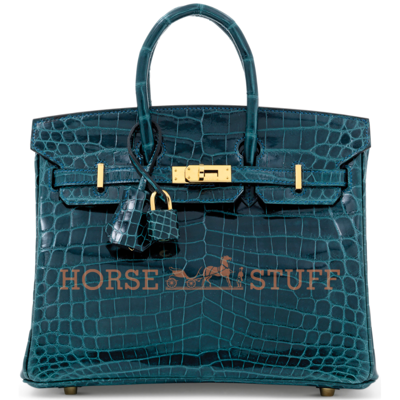 Hermès Birkin 25 Colvert Lisse Crocodile Niloticus GHW