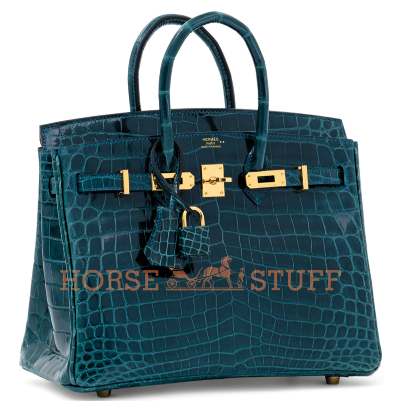 Hermès Birkin 25 Colvert Lisse Crocodile Niloticus GHW