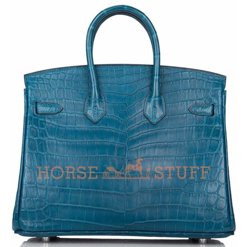 Hermès Birkin 25 Colvert Matte Crocodile Niloticus PHW