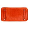 Hermès Birkin 25 Orange Matte Crocodile Niloticus GHW