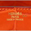 Hermès Birkin 25 Orange Matte Crocodile Niloticus GHW