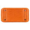 Hermès Birkin 25 Orange Shiny Crocodile Niloticus PHW