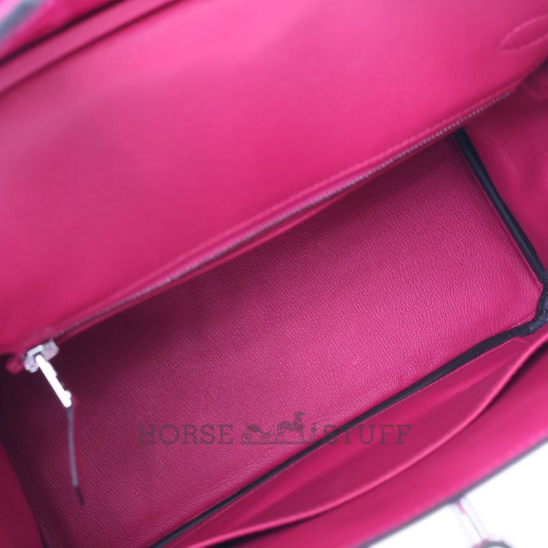 Hermès Birkin 25 Rose Mexico Shiny Crocodile Niloticus PHW