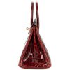 Hermès Birkin 25 Rouge H Shiny Crocodile Niloticus GHW