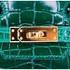 Hermès Birkin 25 Vert Emerald Shiny Crocodile Niloticus GHW