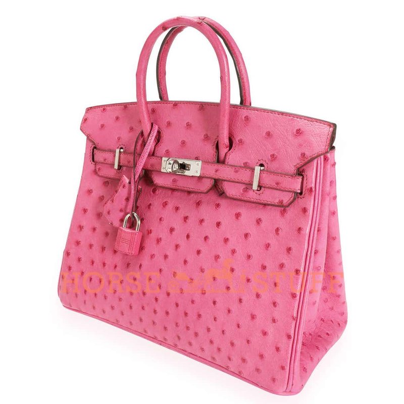 Hermès Birkin 25 Pink Fuchsia Ostrich PHW