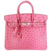 Hermès Birkin 25 Pink Fuchsia Ostrich PHW