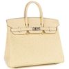 Hermès Birkin 25 Jaune Milton Ostrich PHW