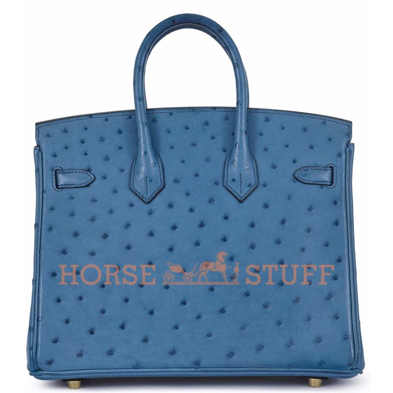 Hermès Birkin 25 Mykonos Ostrich GHW