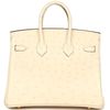 Hermès Birkin 25 Nata Ostrich GHW