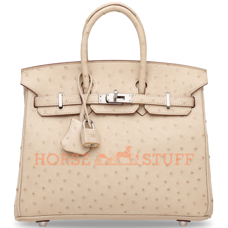 Hermès Birkin 25 Parchemin Ostrich PHW