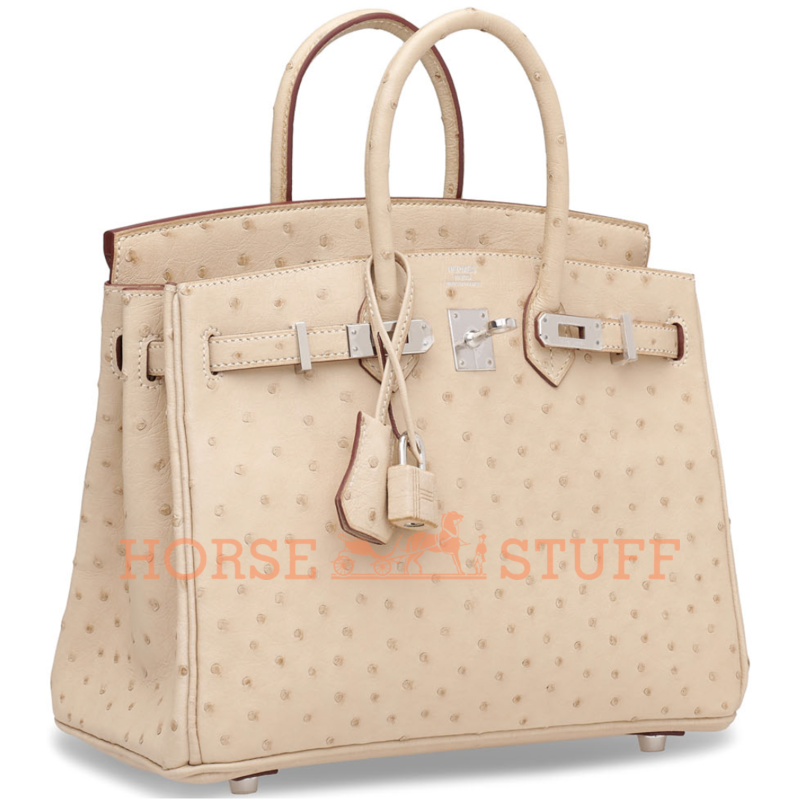 Hermès Birkin 25 Parchemin Ostrich PHW