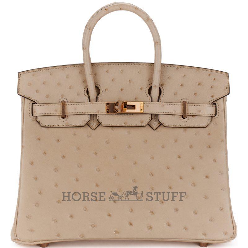 Hermès Birkin 25 Jaune Milton Ostrich PHW