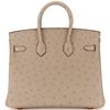 Hermès Birkin 25 Jaune Milton Ostrich PHW