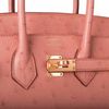 Hermès Birkin 25 Terre Cuite Ostrich GHW