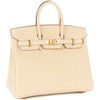 Hermès Birkin 25 Jaune Milton Ostrich PHW