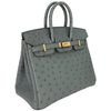 Hermès Birkin 25 Vert Amande Ostrich GHW