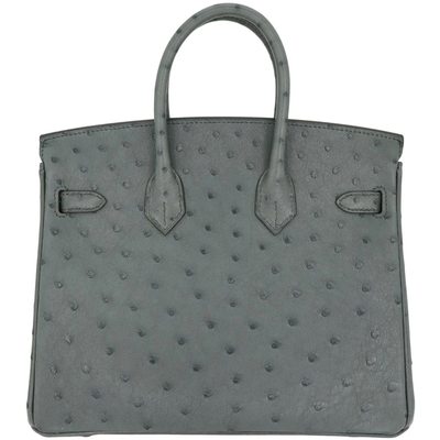Hermès Birkin 25 Vert Amande Ostrich GHW