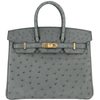 Hermès Birkin 25 Vert Amande Ostrich GHW