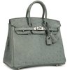 Hermès Birkin 25 Vert Amande Ostrich PHW