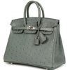 Hermès Birkin 25 Vert Amande Ostrich PHW
