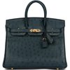 Hermès Birkin 25 Vert Cypress Ostrich GHW