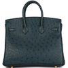 Hermès Birkin 25 Vert Cypress Ostrich GHW