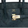 Hermès Birkin 25 Vert Cypress Ostrich GHW