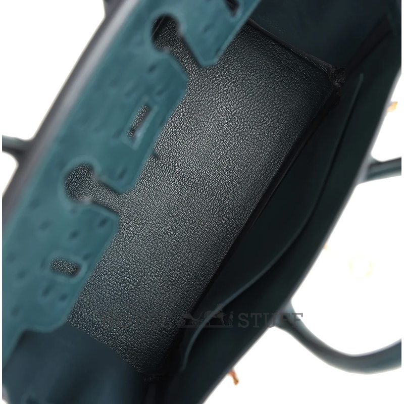 Hermès Birkin 25 Vert Cypress Ostrich GHW