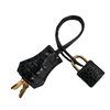 Hermès Birkin 25 Black Shiny Crocodile Porosus GHW