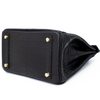 Hermès Birkin 25 Black Matte Crocodile Porosus GHW