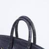 Hermès Birkin 25 Graphite Matte Crocodile Porosus GHW