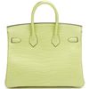 Hermès Birkin 25 Jaune Bourgeon Matte Crocodile Porosus PHW