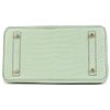 Hermès Birkin 25 Vert d'Eau Matte Crocodile Porosus GHW