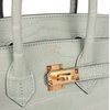 Hermès Birkin 25 Vert d'Eau Matte Crocodile Porosus GHW