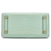 Hermès Birkin Sellier 25 Vert d'Eau Matte Crocodile Alligator GHW