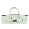 Hermès Birkin Sellier 25 Vert d'Eau Matte Crocodile Alligator GHW