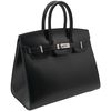 Hermès Birkin Sellier 25 Black Box Calf PHW